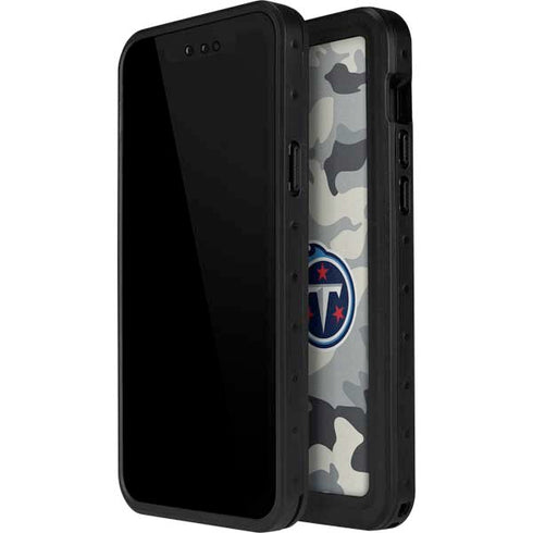 NFL Tennessee Titans Camo iPhone 15 Waterproof Case